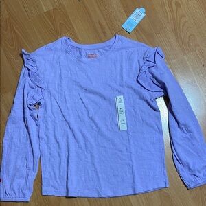 Cat & Jack Purple Long Sleeve Tee